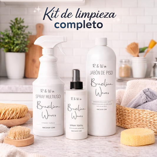 Kit de Limpieza PREMIUM Brasileño [3 PRODUCTOS]