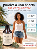 Luméa, aceite reafirmante anticelulitis: vuelve a usar shorts sin vergüenza. Antes RD$2,990, hoy RD$1,995