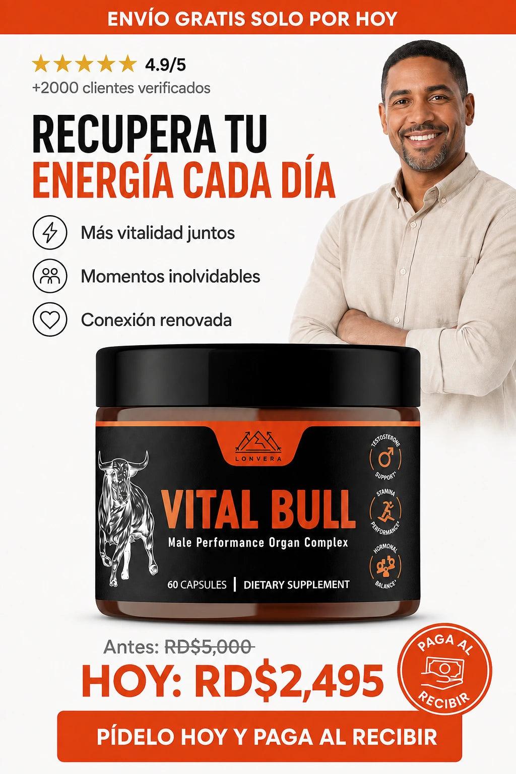 Suplemento de enfoque natural